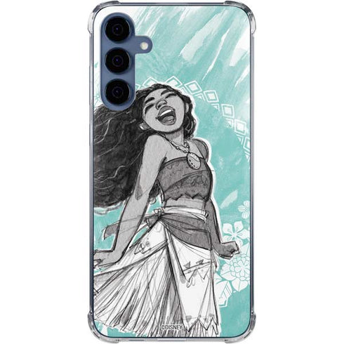 Disney Moana Singing Galaxy A35 5G Clear Case